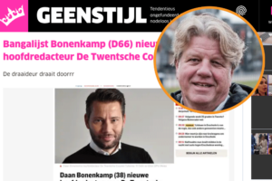 Daan Bonenkamp;  hoofdredacteur Tubantia of D66 banga-maatje van Pechtold? Gerben Kuitert: zuiplap of rechtbankverslaggever?